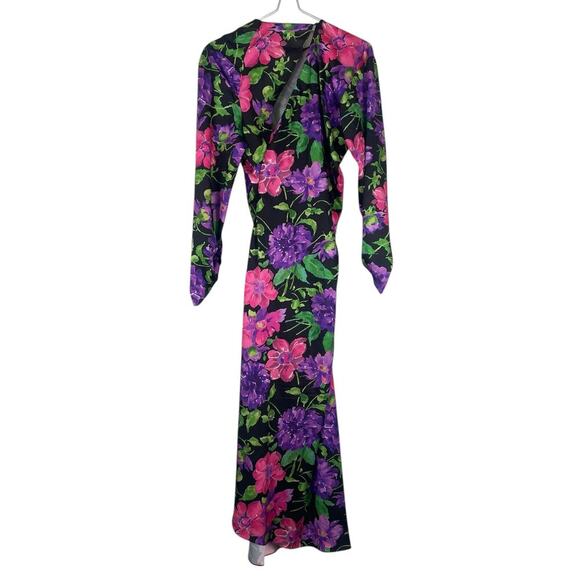 ZARA Floral Satin Midi Dress Size S - Bloggers Favourite, Trending - Picture 10 of 11